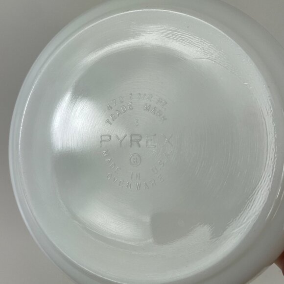 Pyrex Spring Blossom Crazy Daisy Cinderella 1.5 pt Casserole Dish 472 - Picture 8 of 11